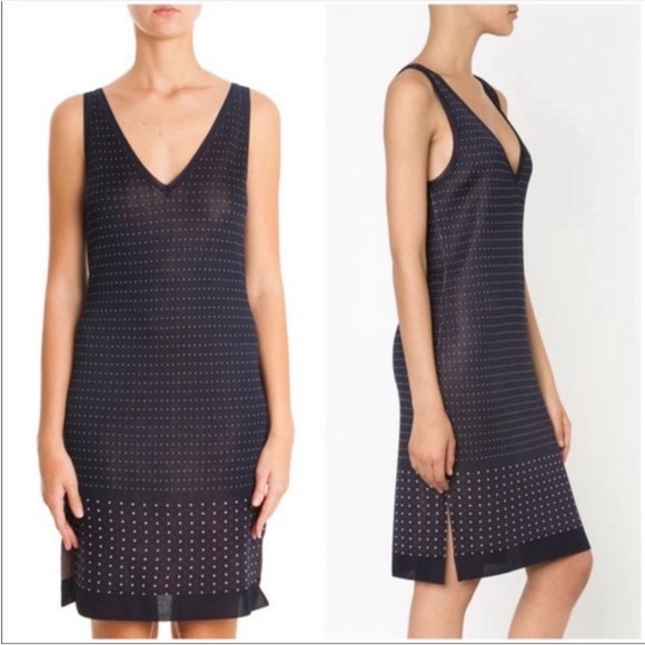 rag & bone Dresses & Skirts - Rag & Bone Abigail Dot Knit V neck dress